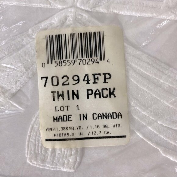 Vintage Inspirations White Textured Embossed Paintable Wallpaper Border Trim - Picture 10 of 11